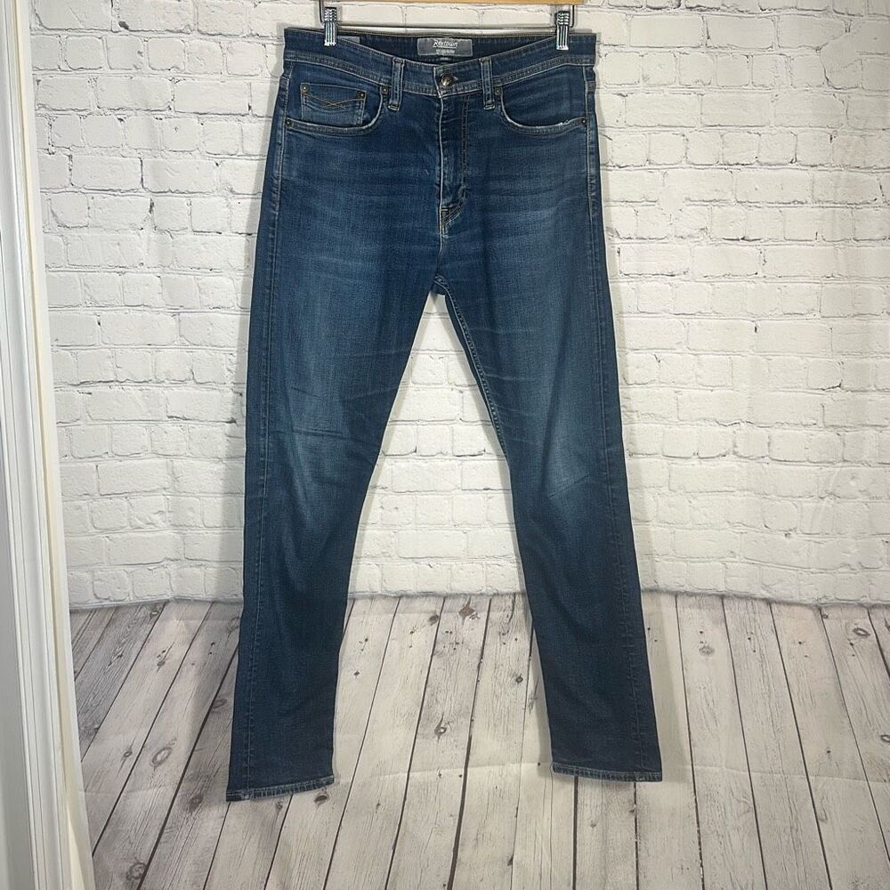 Revtown Taper  Jeans Men's W33 x L33 Stretch Blue Medium‎ Wash Denim